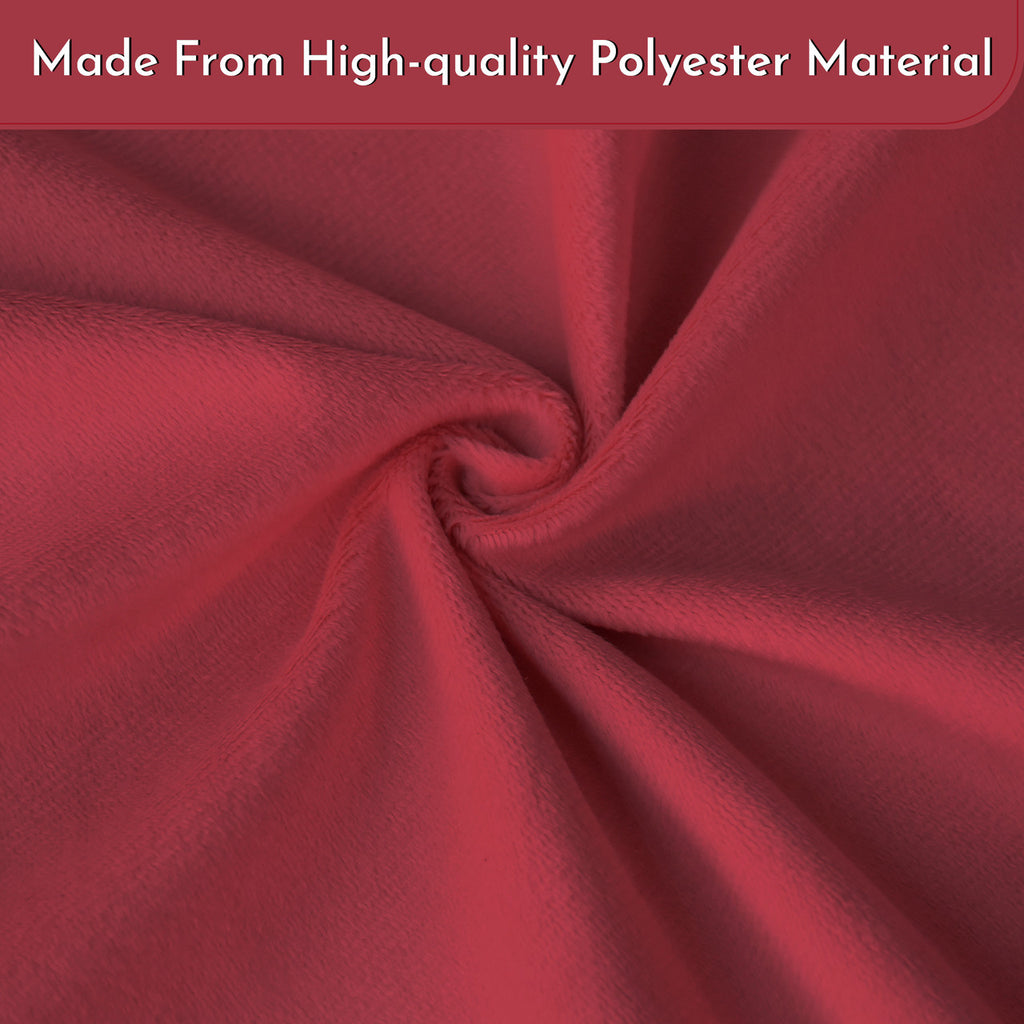 190GSM Dutch Velvet Backdrop - Red