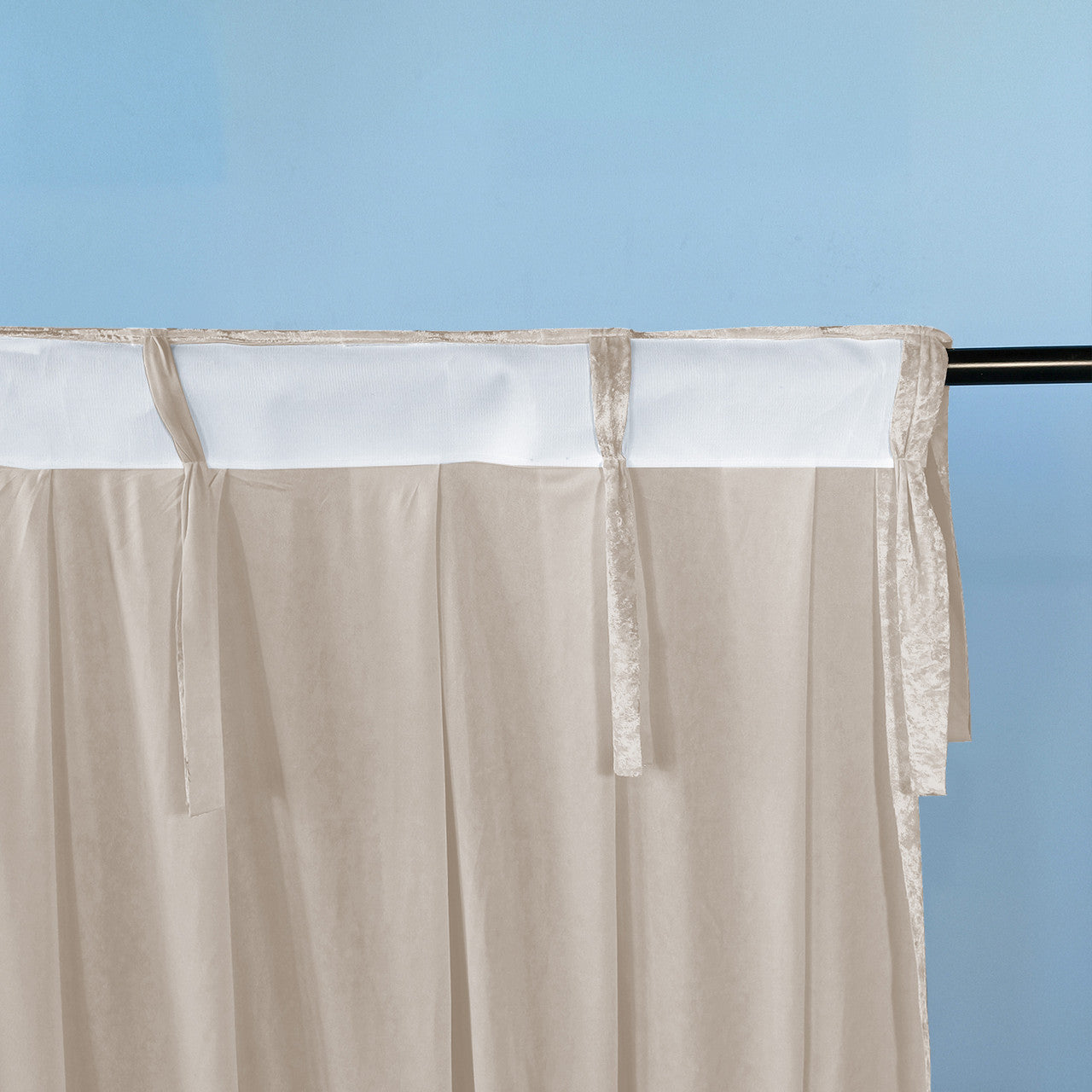 Velvet Backdrop - 3m x 3m - Beige