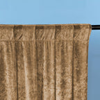 Velvet Backdrop - 4m x 1m - Dark Gold