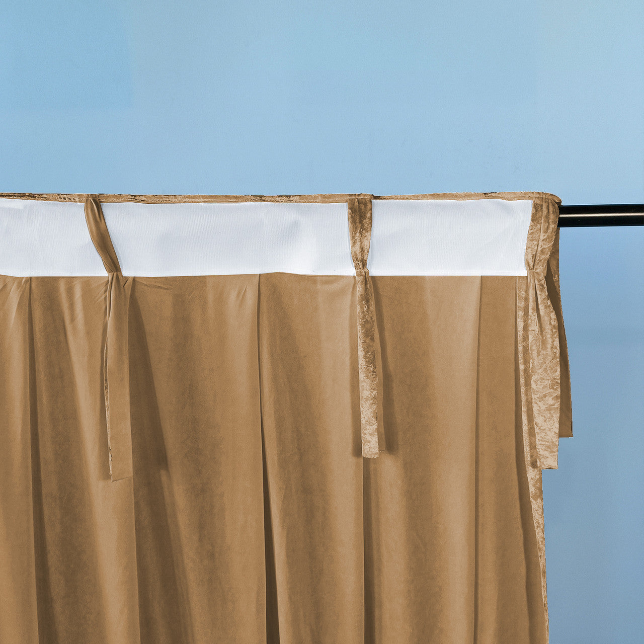 Velvet Backdrop - 3m x 3m - Dark Gold