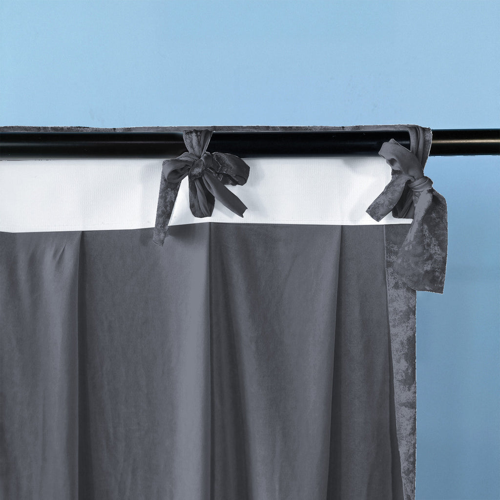 Velvet Backdrop - 3m x 3m - Dark Silver