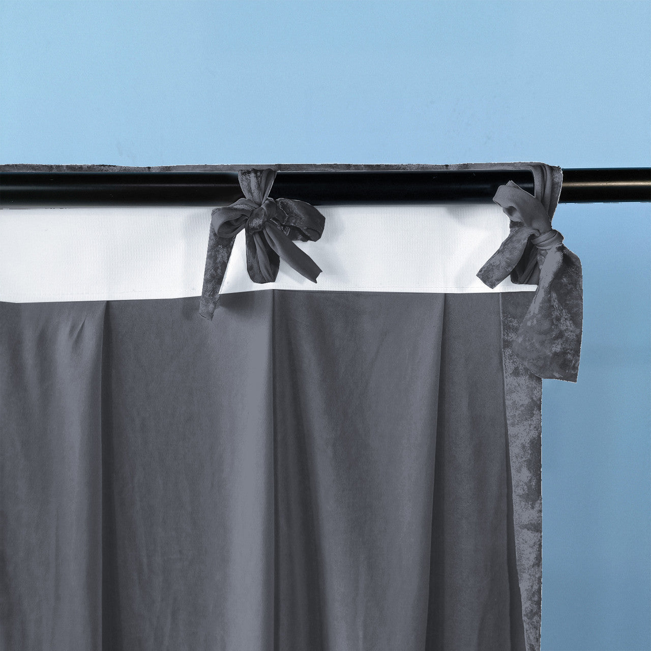 Velvet Backdrop - 3m x 3m - Dark Silver