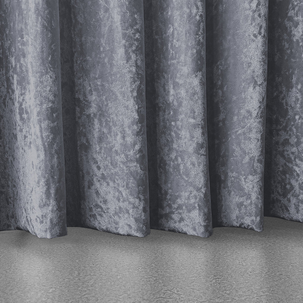 Velvet Backdrop - 3m x 3m - Dark Silver