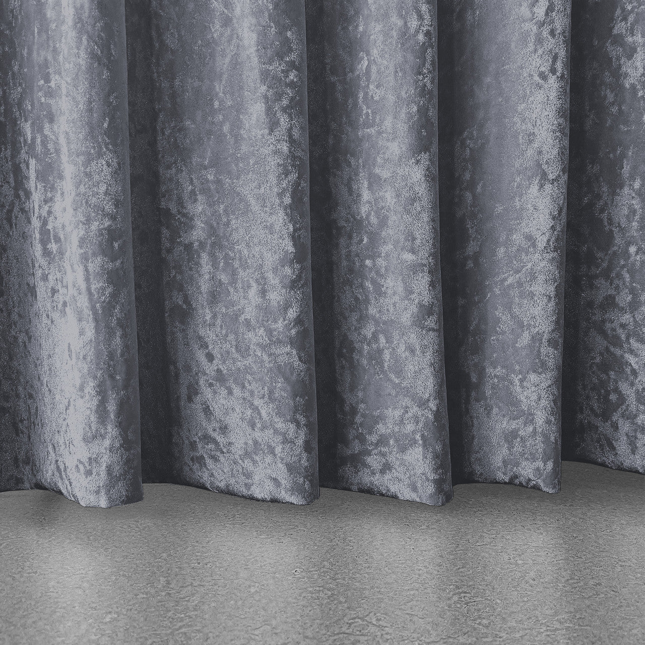 Velvet Backdrop - 3m x 3m - Dark Silver
