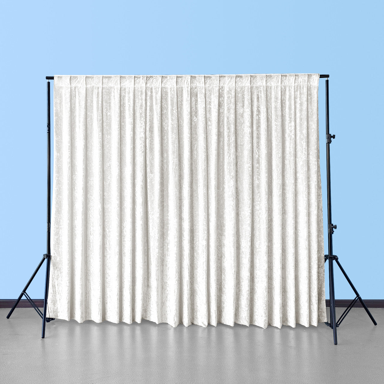 Velvet Backdrop - 3m x 3m - Ivory