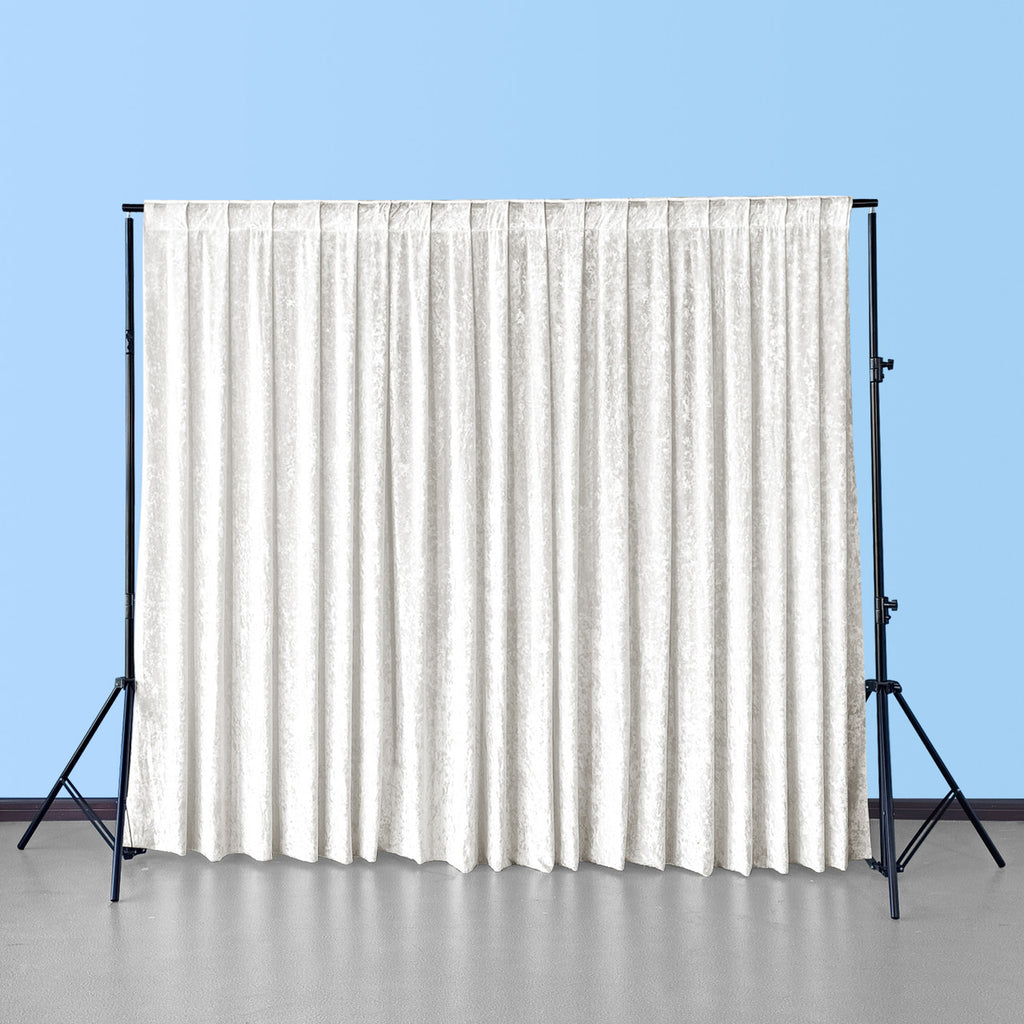 Velvet Backdrop - 3m x 3m - Ivory