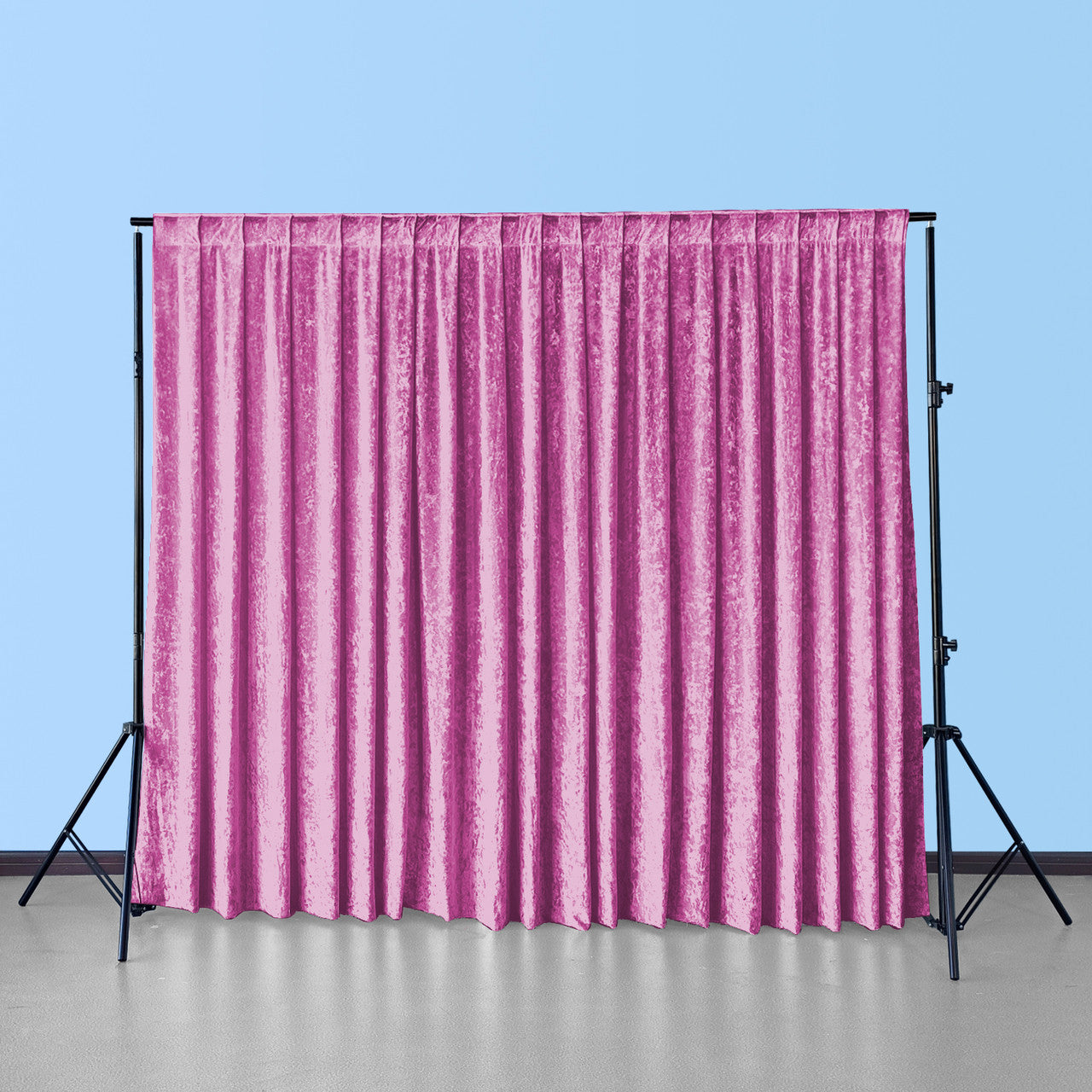 Velvet Backdrop - 3m x 3m - Pink