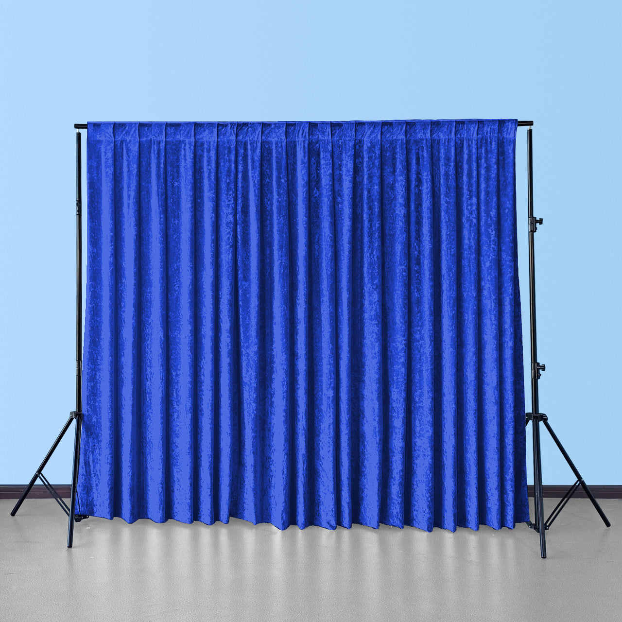 Velvet Backdrop - 3m x 3m - Royal Blue