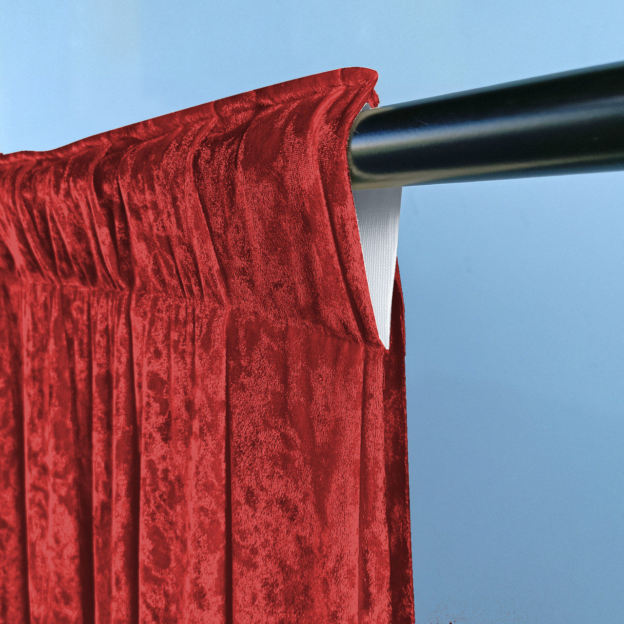Velvet Backdrop - 3m x 3m - Red