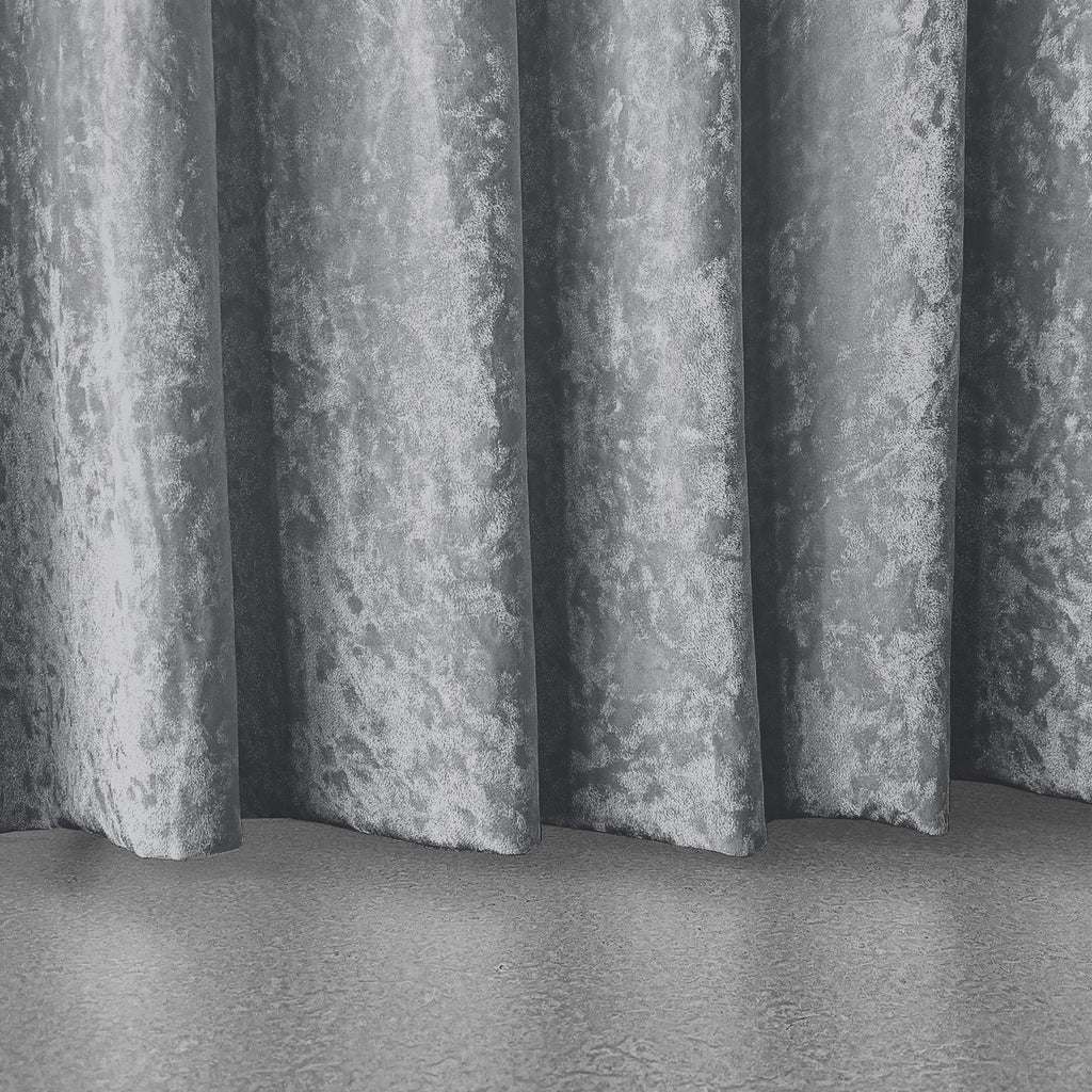 Velvet Backdrop - 3m x 3m - Silver