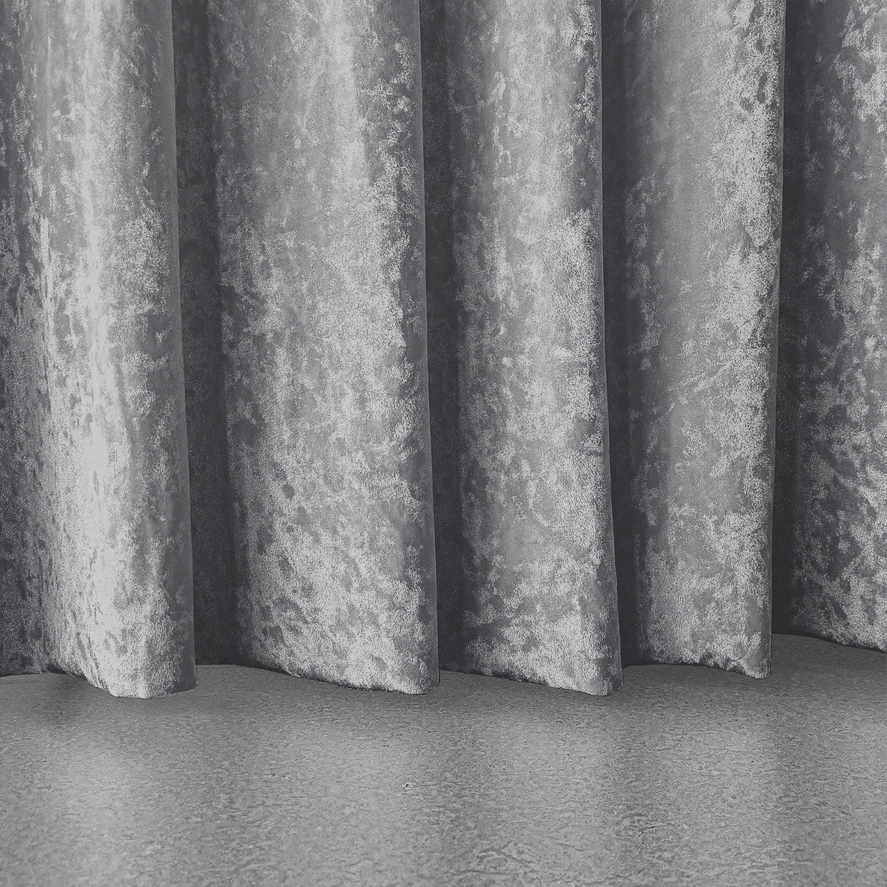 Velvet Backdrop - 3m x 3m - Silver