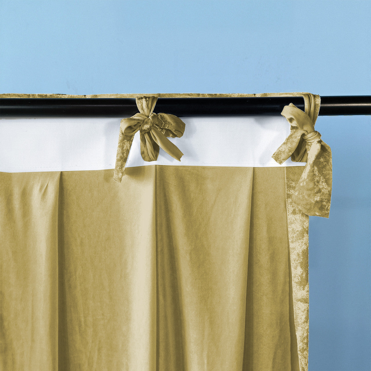 Velvet Backdrop - 3m x 3m - Gold