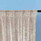 Velvet Backdrop - 4m x 1m - Beige
