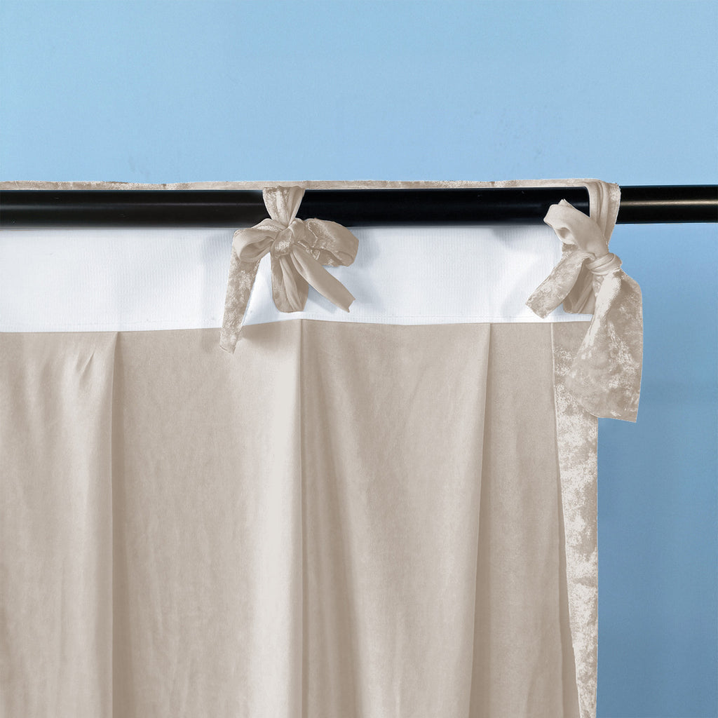 Velvet Backdrop - 4m x 1m - Beige