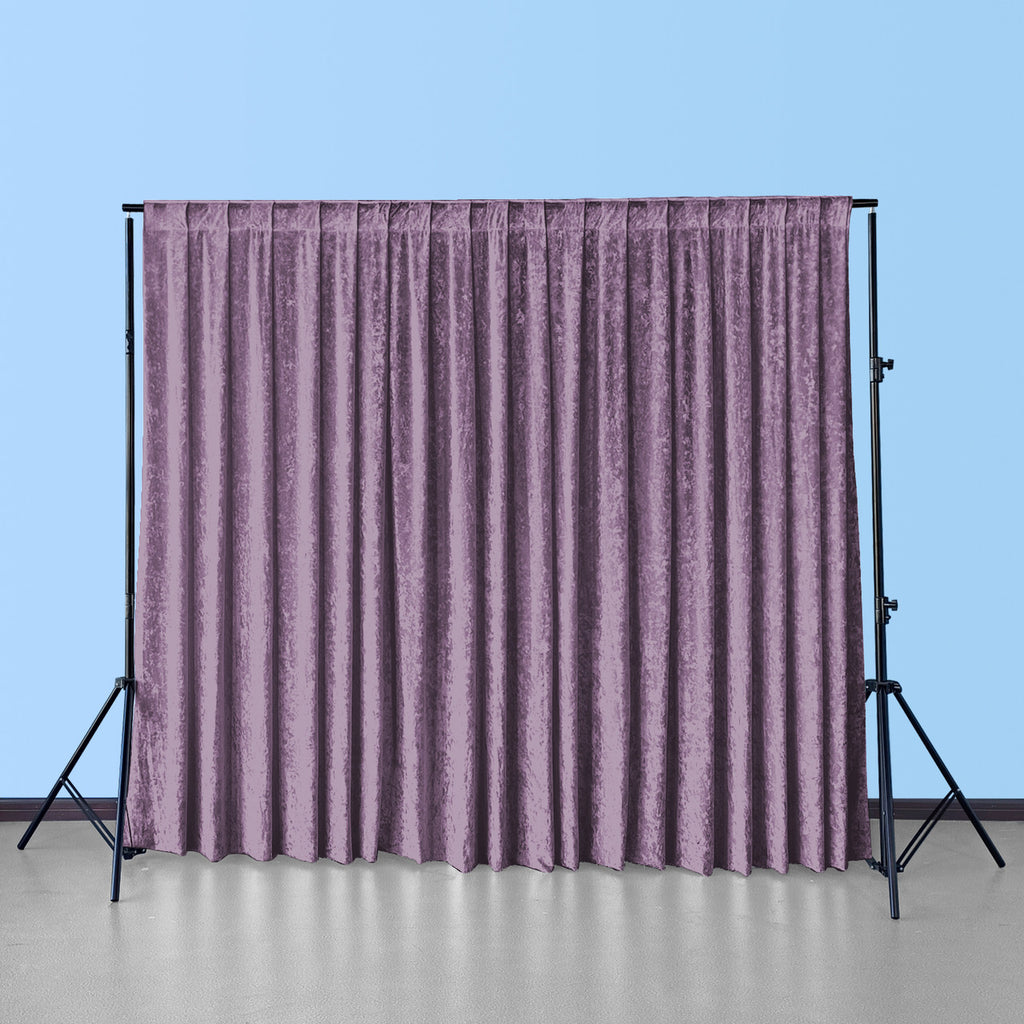 Velvet Backdrop - 4m x 1m - Lavender