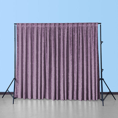 Velvet Backdrop - 4m x 1m - Lavender
