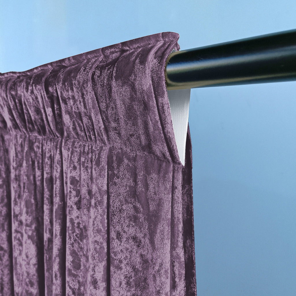 Velvet Backdrop - 4m x 1m - Lavender
