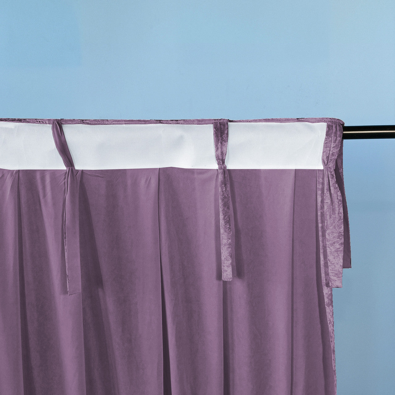 Velvet Backdrop - 4m x 1m - Lavender