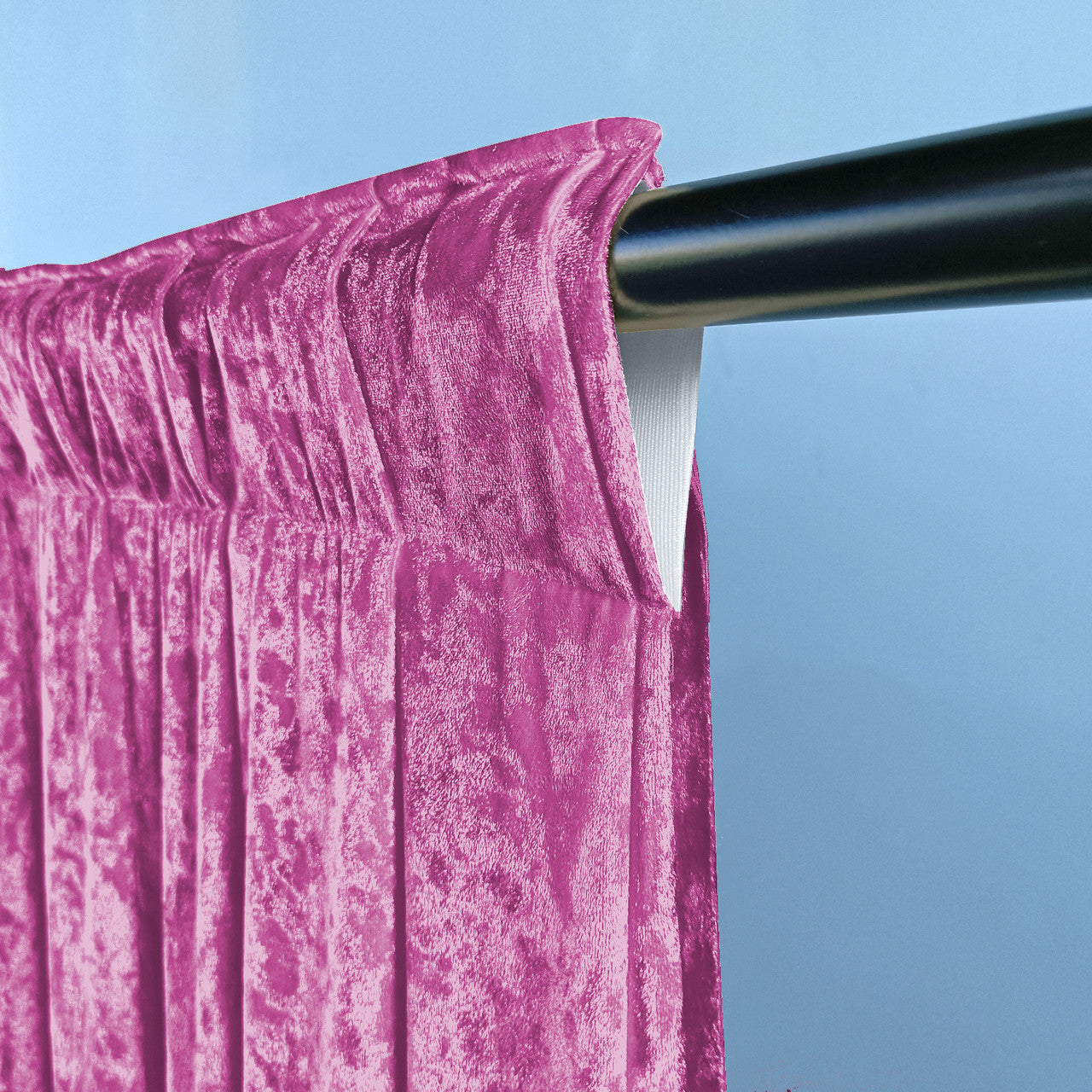 Velvet Backdrop - 4m x 1m - Pink