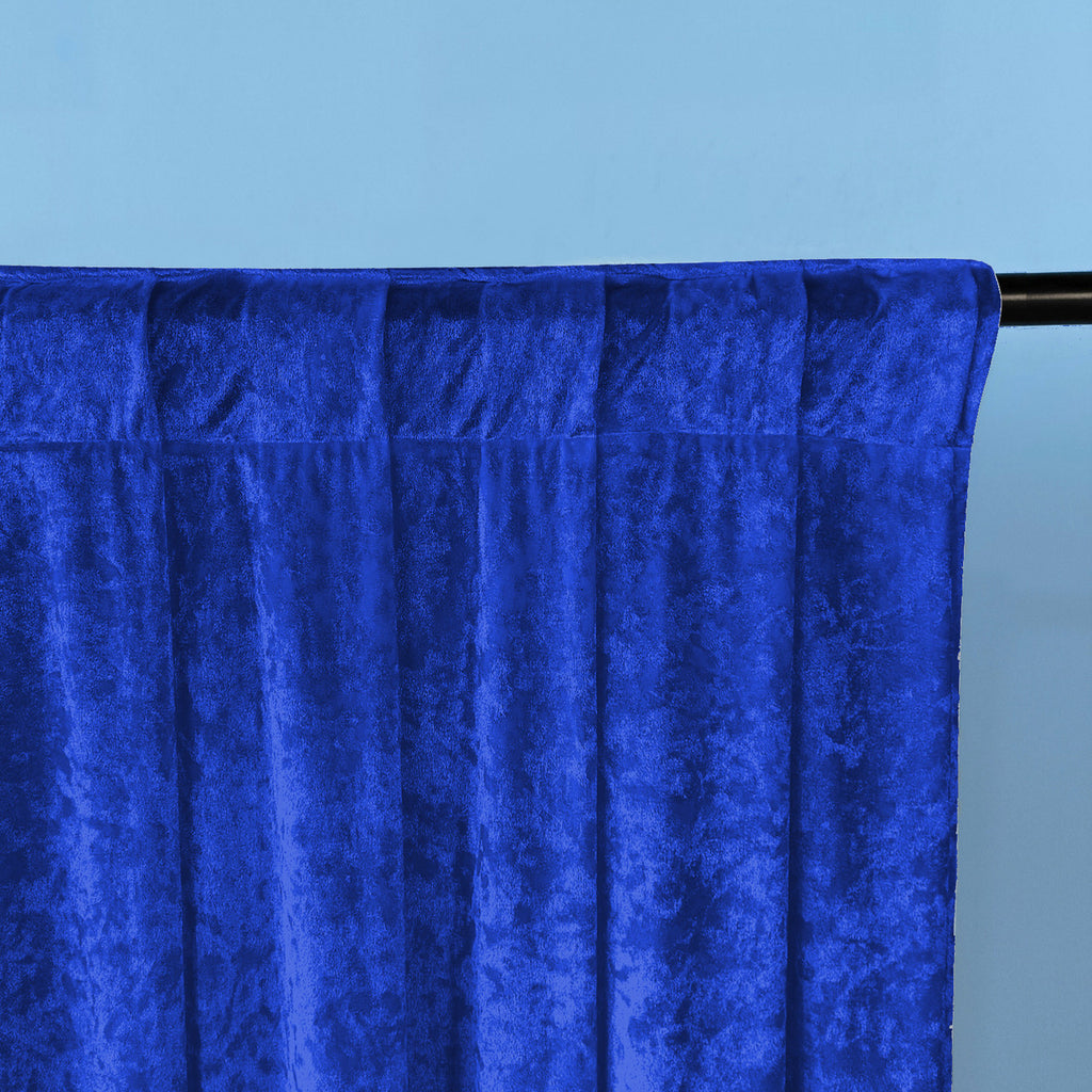 Velvet Backdrop - 4m x 1m - Royal Blue