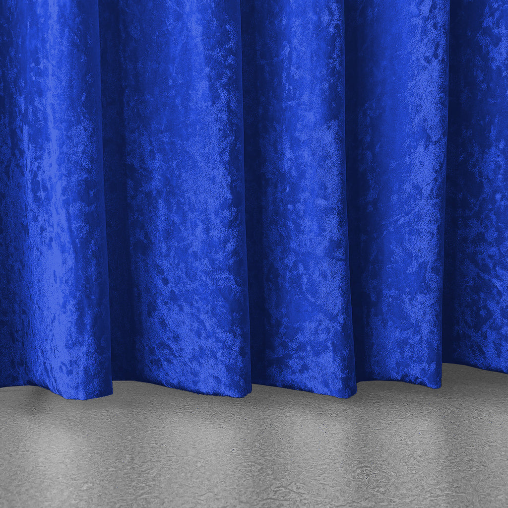 Velvet Backdrop - 4m x 1m - Royal Blue