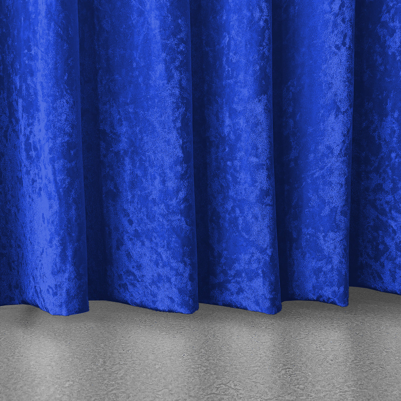 Velvet Backdrop - 4m x 1m - Royal Blue