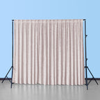 Velvet Backdrop - 4m x 1m - Rose Gold
