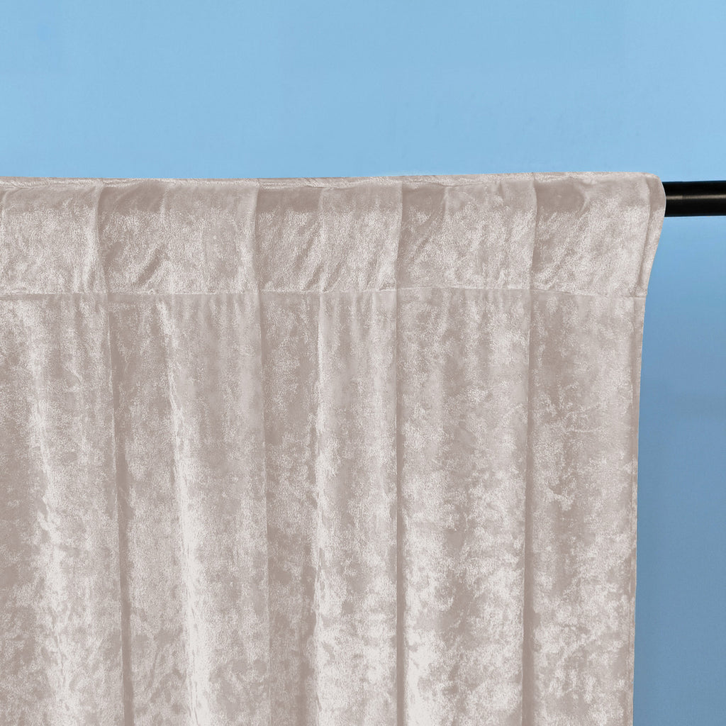 Velvet Backdrop - 4m x 1m - Rose Gold