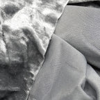 Velvet Backdrop - 4m x 1m - Silver