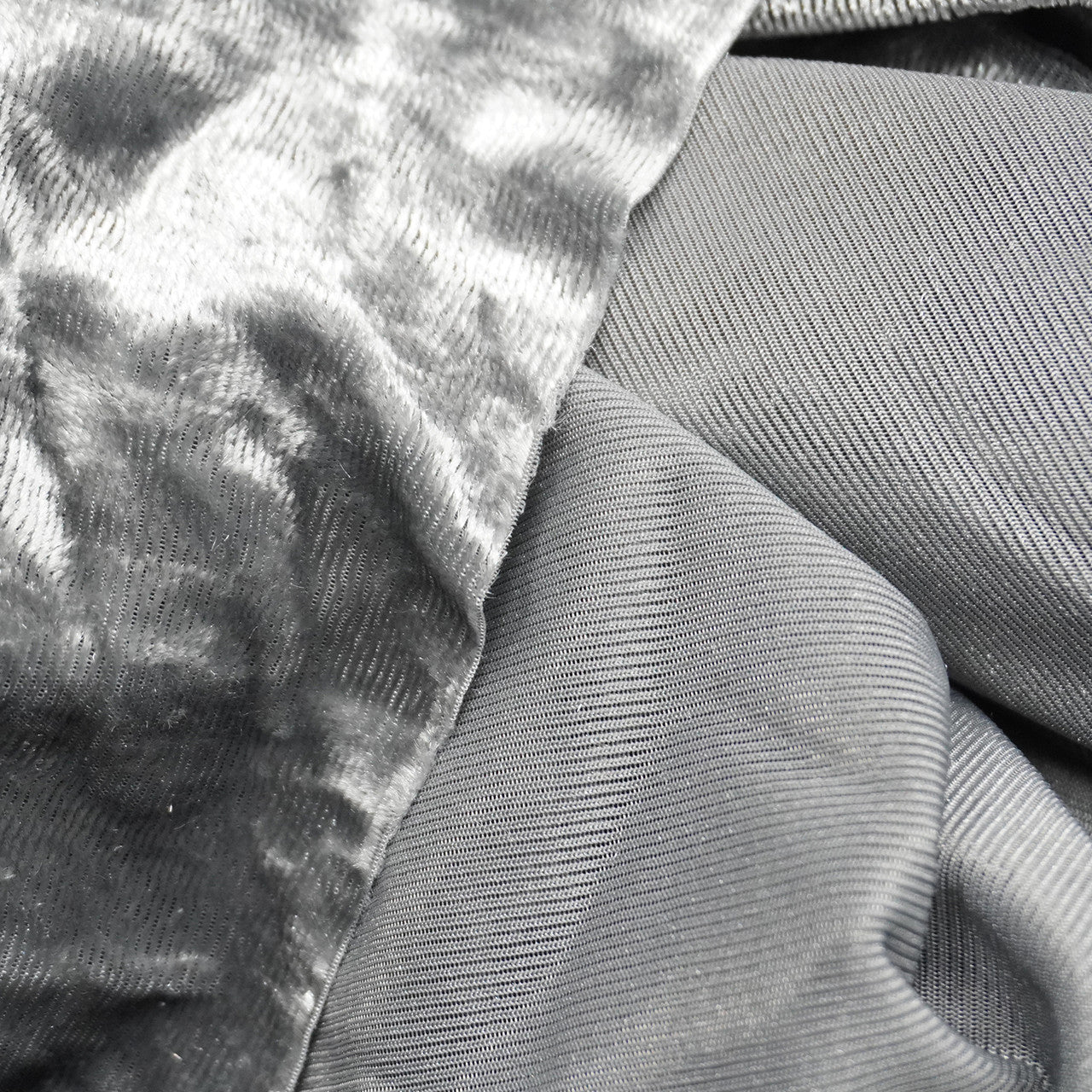 Velvet Backdrop - 4m x 1m - Silver