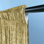 Velvet Backdrop - 4m x 1m - Gold