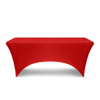 Rectangular Spandex Tablecloth - Red
