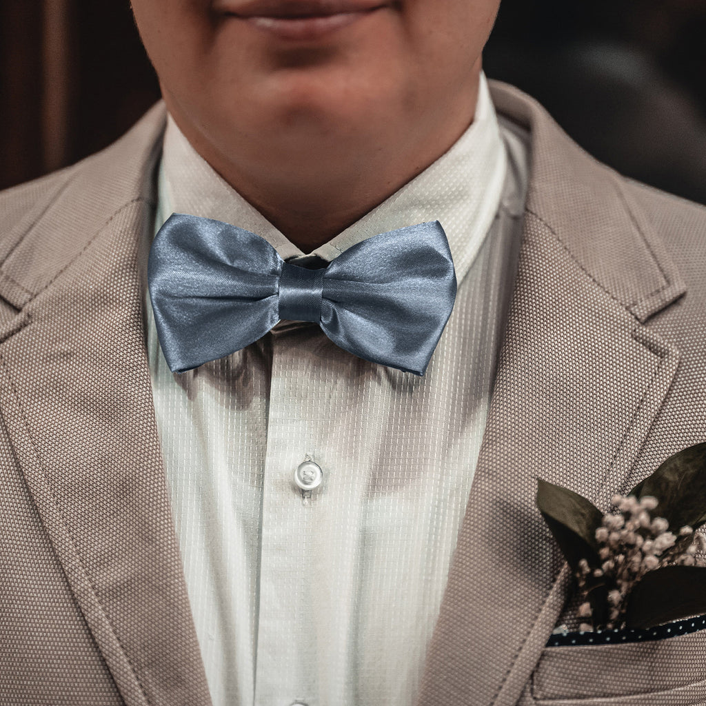 Light Grey Bow Tie
