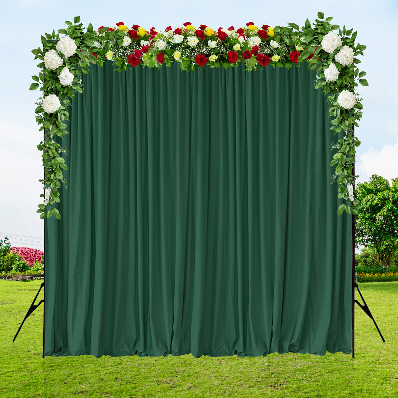 190GSM Dutch Velvet Backdrop - Green
