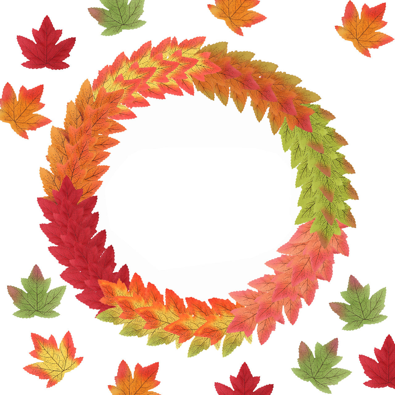 Artificial Maple Leaves (Pack of 100)