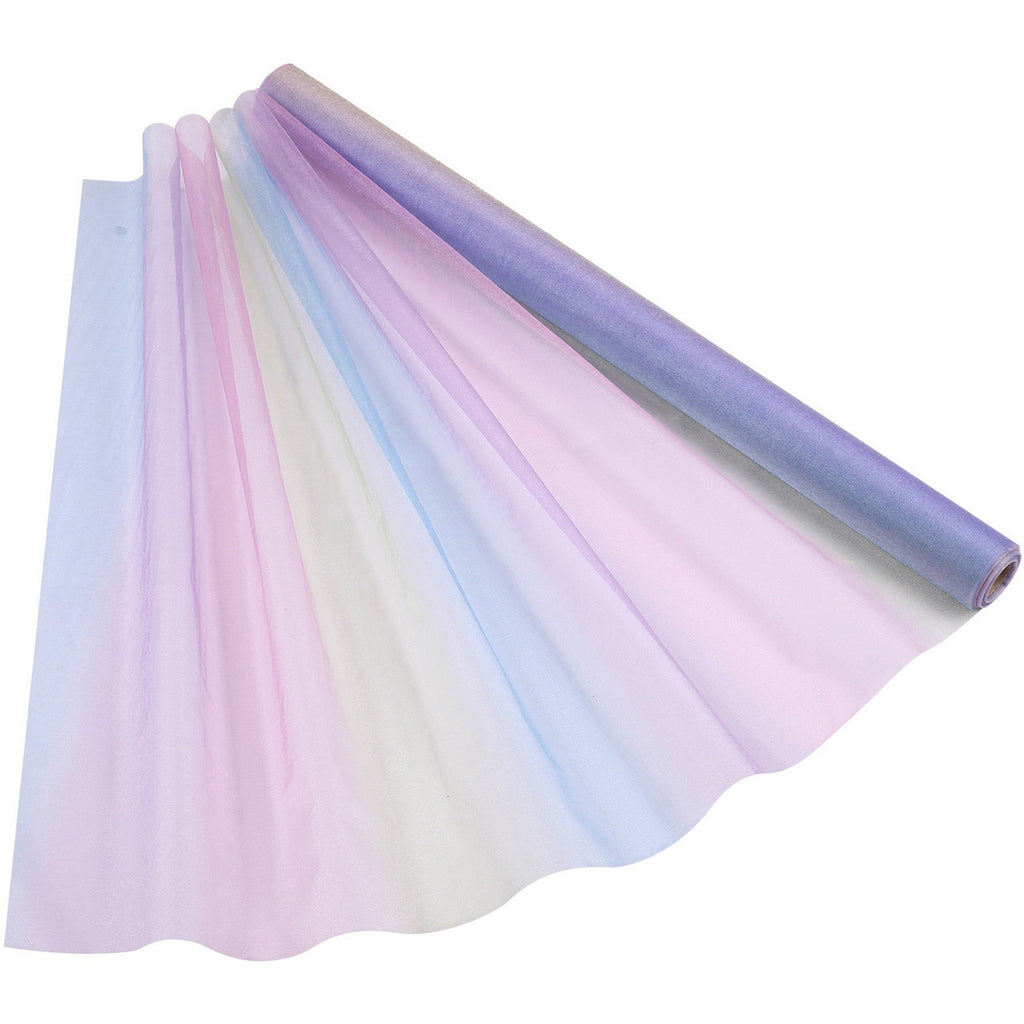 Organza Roll 15mx70cm - Rainbow