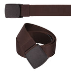Webbing Canvas Belt - Brown