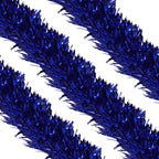 2m Christmas Tinsel Garland - Blue