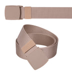 Webbing Canvas Belt - Cream