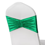 Velvet Chair Band - Emerald Green