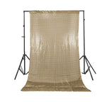 4ft x 9ft Sequin Backdrop Photography - Champagne