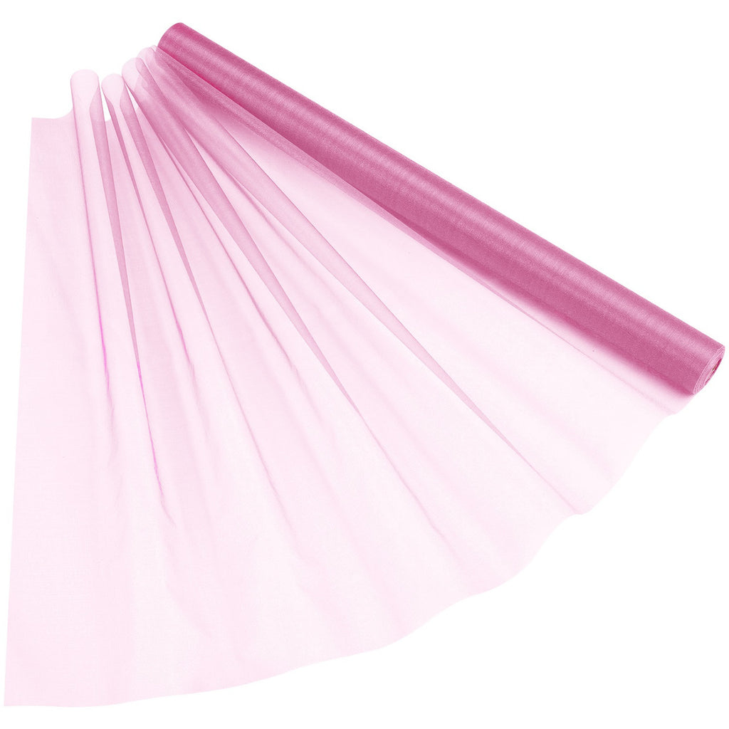 Organza Roll 15mx70cm - Rose Pink