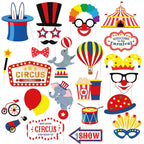 Circus Carnival Party Booth Props - 27pcs