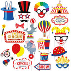 Circus Carnival Party Booth Props - 27pcs