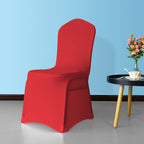 Flat Stretch Chair Cover - Red