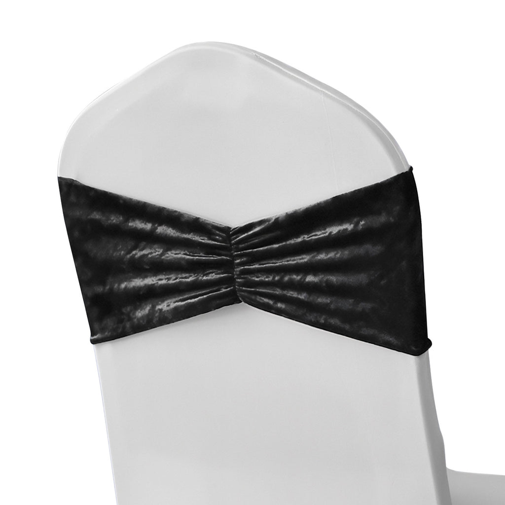 Velvet Chair Band - Black