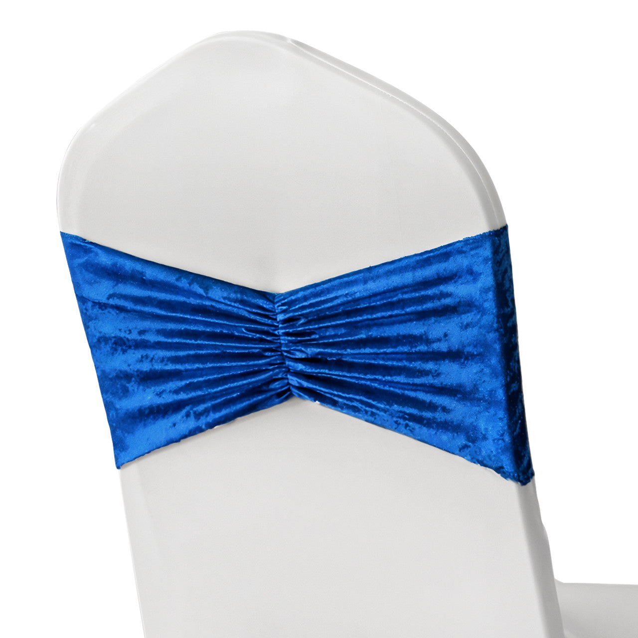 Velvet Chair Band - Royal Blue
