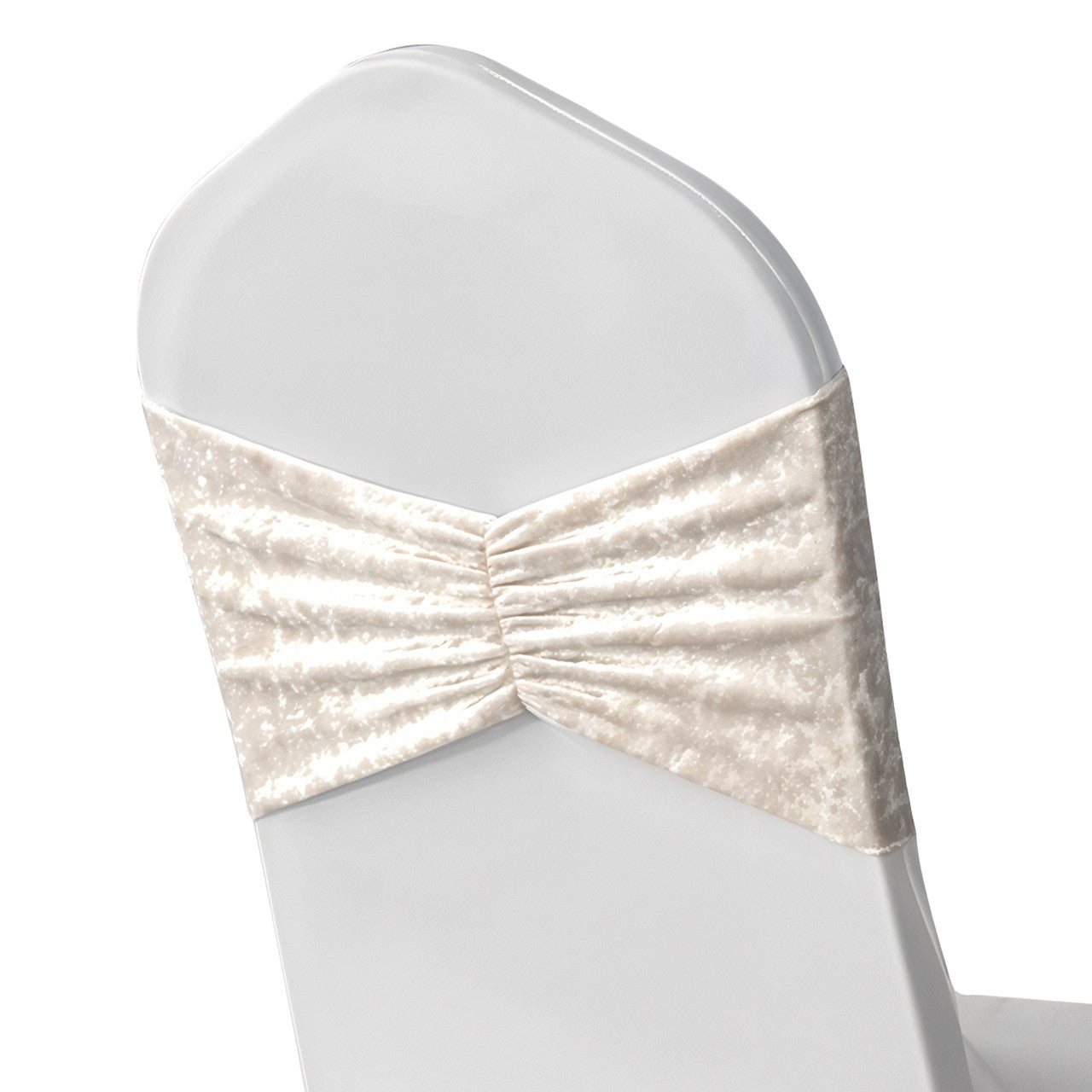 Velvet Chair Band - Champagne