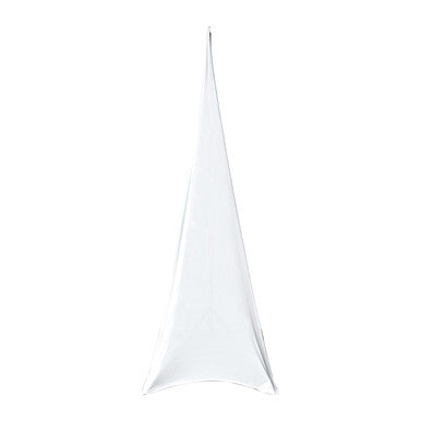 Double Sided Stretch Tripod Cover - White
