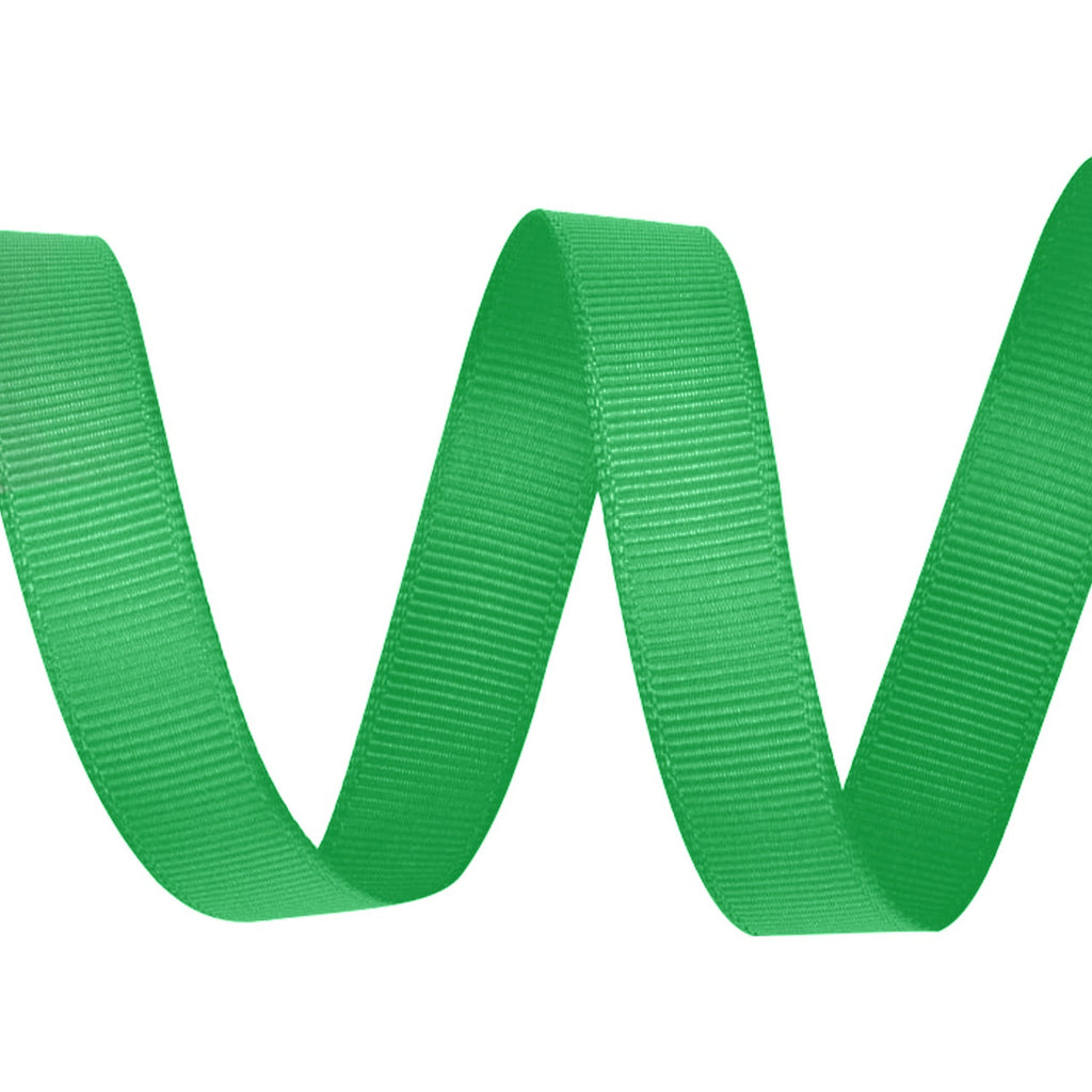 Double Sided Grosgrain Ribbon - Classical Green